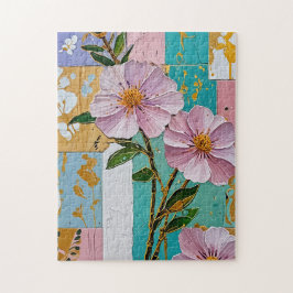Floral Delight Notebook Puzzle