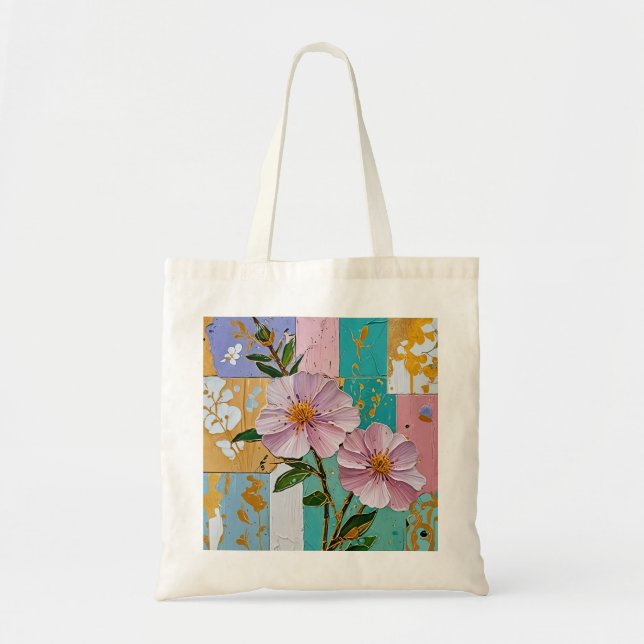 Floral Delight Notebook Tragetasche (Vorne)