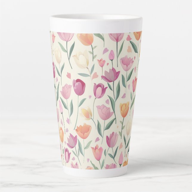 Floral Delight Pattern Milchtasse (Vorderseite)
