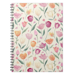 Floral Delight Pattern Notizblock