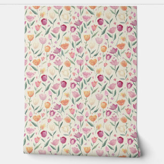 Floral Delight Pattern Tapete