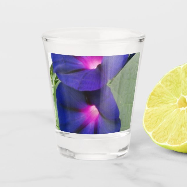 Floral Dinner Plate Schnapsglas (Vorderseite)