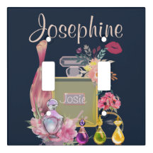 Floral Diva Individuelle Name Parfüms Flaschen