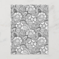 Floral Doodle Muster
