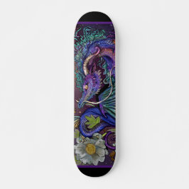 Floral Dragon Skateboard