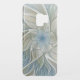 Floral Dream Muster Abstraktes Blue Khaki Fraktal Uncommon Samsung Galaxy Hülle (Rückseite)