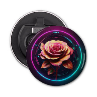 "Floral Drehung Flaschenöffner" Flaschenöffner