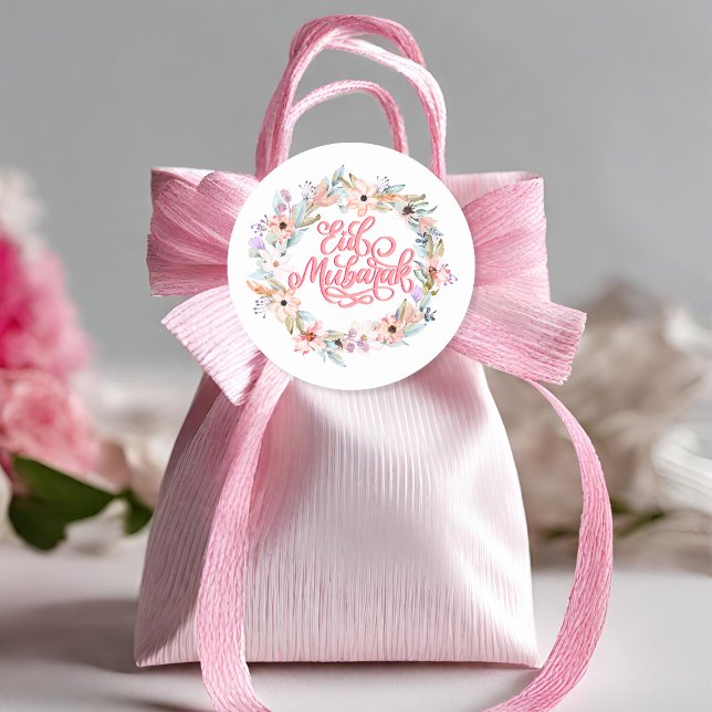 Floral Eid Mubarak Stickers (Von Creator hochgeladen)