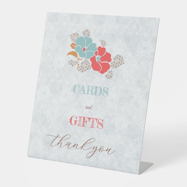 "Floral Elegance" Collection Sockelschild (Vorderseite)