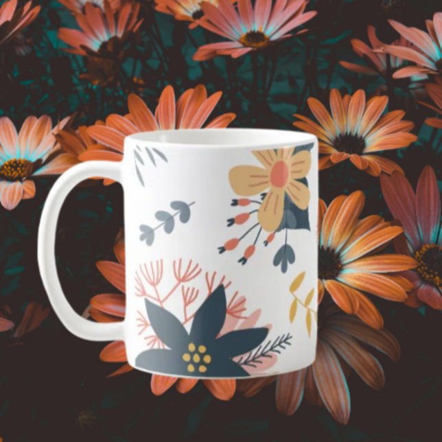 Floral Elegance Kaffeetasse (Von Creator hochgeladen)