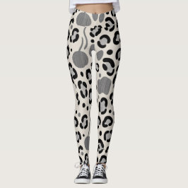 "Floral Elegance Leggings - Design Ai