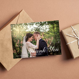 Floral Elegance Peach Blush Sage Classic Vielen Da Dankeskarte