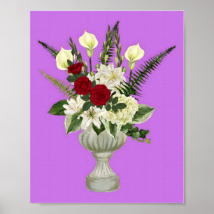 Floral Elegance Poster