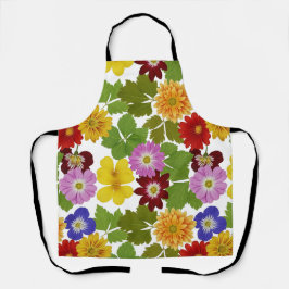 Floral Elegance Schürze