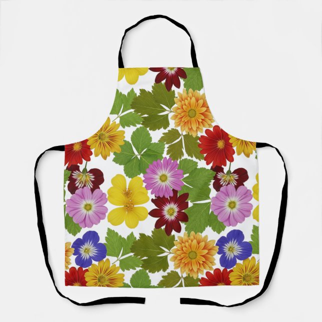 Floral Elegance Schürze (Vorderseite)