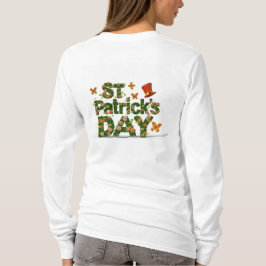 Floral Elegance: St. Patrick's Day FUNNY T-Shirt