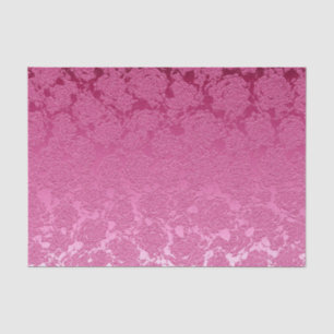 Floral Elegant Hot Pink Moderner Chic Seidenpapier