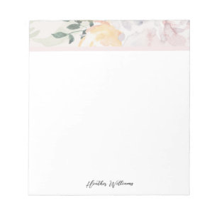 Floral Elegant Notizblock