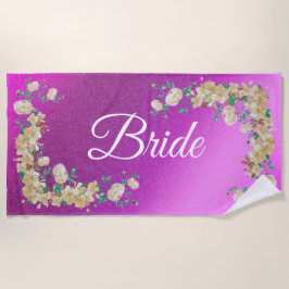 Floral Elegant Strandtuch