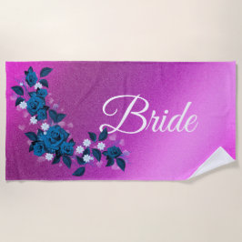 Floral Elegant Strandtuch