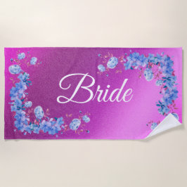 Floral Elegant Strandtuch