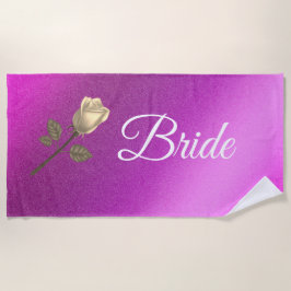 Floral Elegant Strandtuch