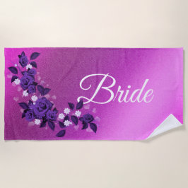 Floral Elegant Strandtuch