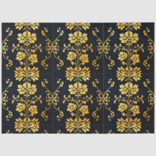 Floral Elegante Luxury Trendy Collection Seidenpapier