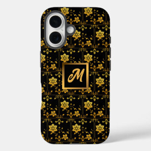 Floral Elegante Luxus Populäre Sammlung iPhone 16 Hülle