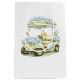 Floral Fairway Golf-Geschenktasche Mittlere Geschenktüte