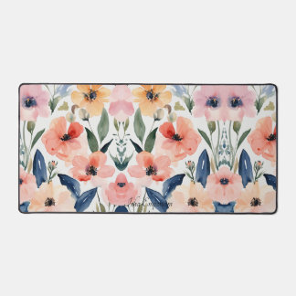 Floral Fantasy Desk Mat Schreibtischunterlage