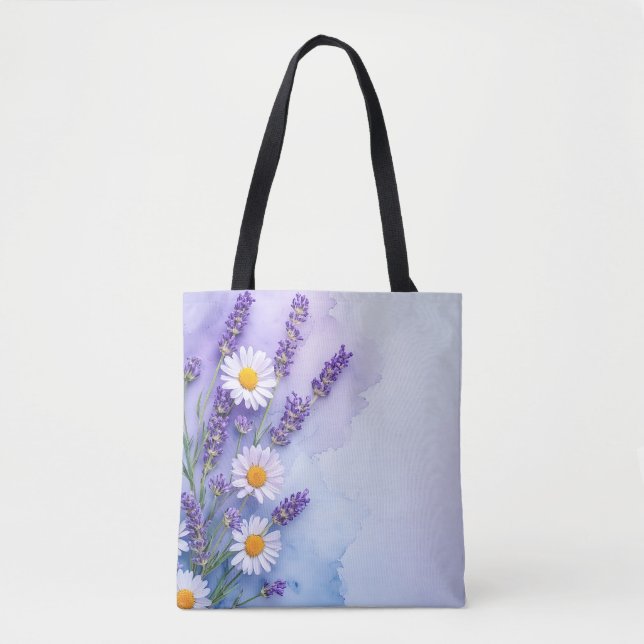Floral Fantasy Lavender & Daisy Bag (Vorderseite)