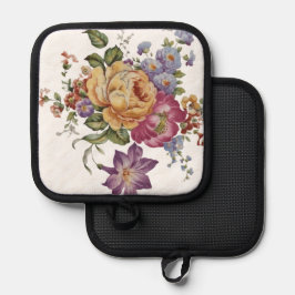 Floral Fantasy  Topflappen