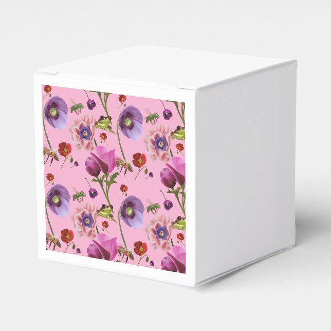 Floral favor box geschenkschachtel (Vorderseite)