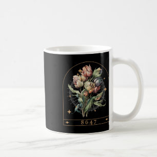 Floral Feminist 8647 Anti-Trump Menschenrechte Fun Kaffeetasse