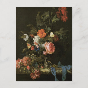 Floral Fine Art mit Rose Postkarte