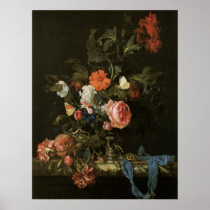 Floral Fine Art with Rosen Poster