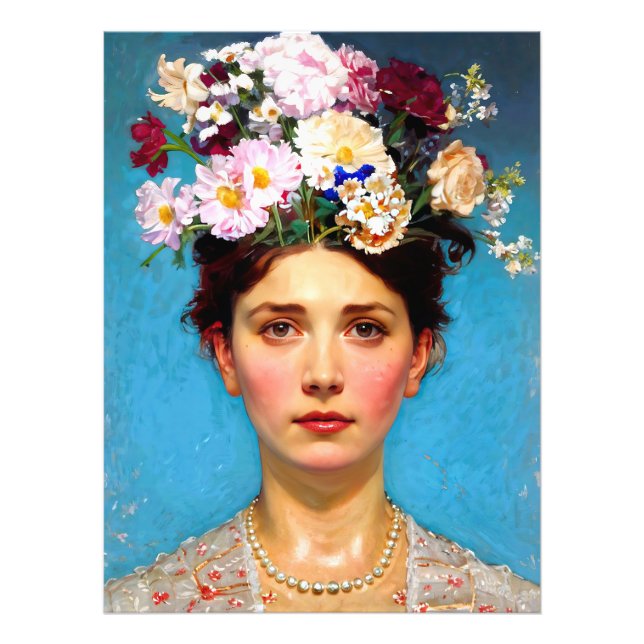 "Floral Flair" Ruth - Art & Floral Society Fotodruck (Vorne)