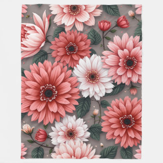 Floral FleeBlanket Geschenke für Frauen Fleecedecke