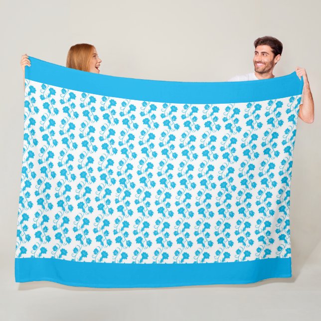 floral fleecedecke (Beispiel)