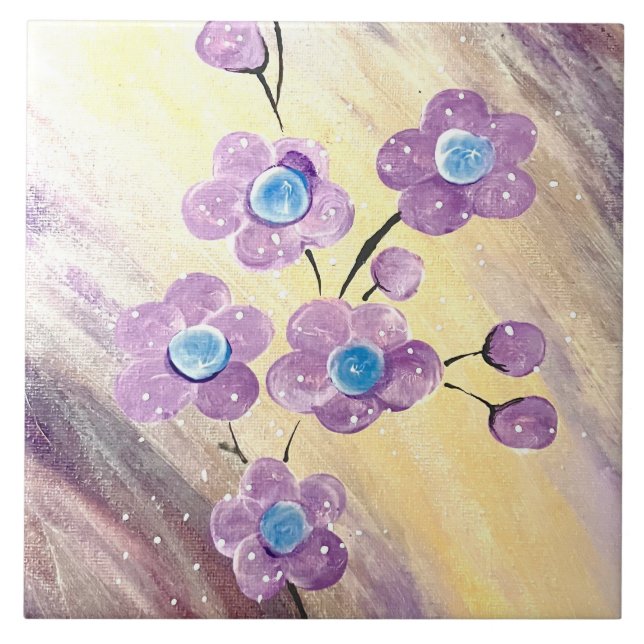 floral fliese (Vorderseite)