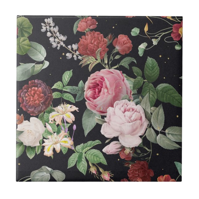 floral fliese (Vorderseite)