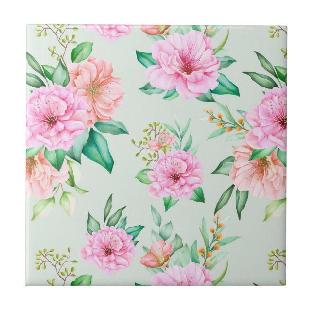 floral fliese (Vorderseite)