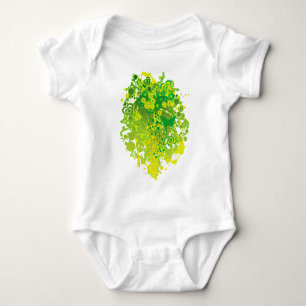 Floral_Flow Baby Strampler