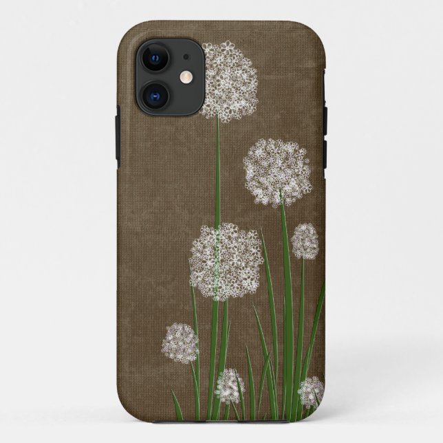 Floral Fluff Case-Mate iPhone Hülle (Rückseite)