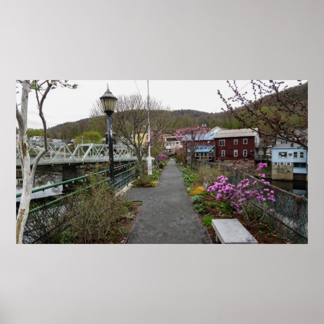 Floral Footbridge Poster (Vorne)