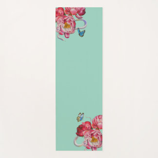 Floral Fortune Yoga Mat – Peony & Serpent Harmony Yogamatte