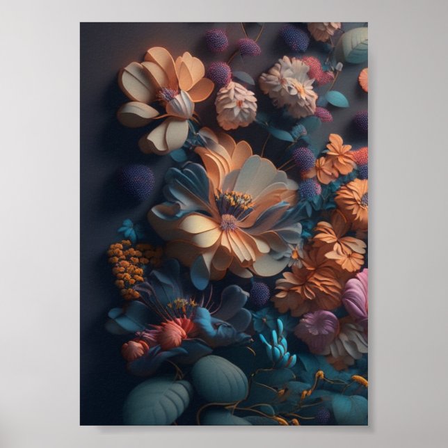 Floral Frenzy Poster (Vorne)
