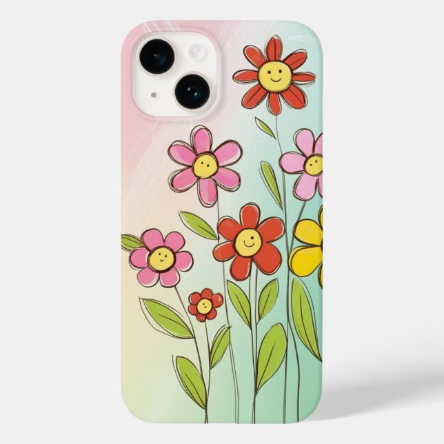 Floral Friends Phone Case (Rückseite)