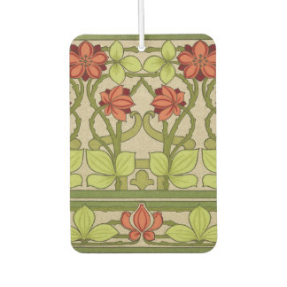 Floral Frieze Border im Jugendstil Autolufterfrischer